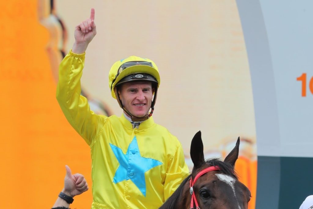 Zac Purton leads the 2023/24 Hong Kong jockeys’ championship with 28 wins.