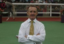 Trainer Steven Burridge at the Singapore Turf Club