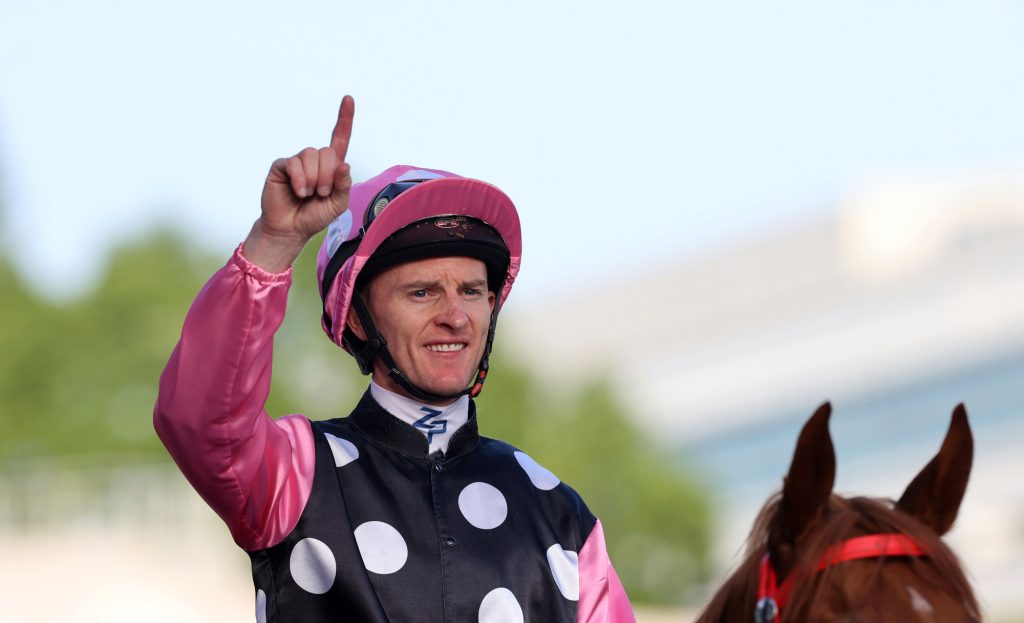 Zac Purton leads the Hong Kong jockeys’ championship.