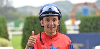 Kranji-based French jockey Marc Lerner booted home Trumpy on his Malaysian debut.