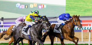 Charlie Appleby grabbed the featured Dubai Trophy with Great Truth at Meydan on Friday night.