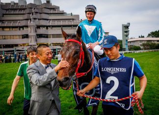 Romantic Warrior after winning at last December’s LONGINES Hong Kong International Races.