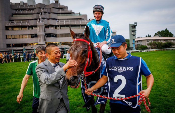 Romantic Warrior after winning at last December’s LONGINES Hong Kong International Races.