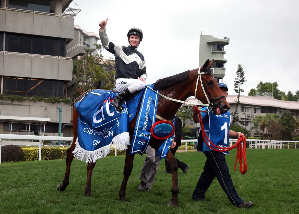 Zac Purton has won the Citi Hong Kong Gold Cup three times previously.