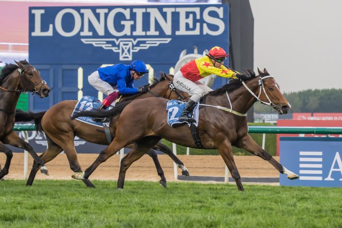 Brenton Avdulla pilots California Spangle to a third Group 1 triumph.