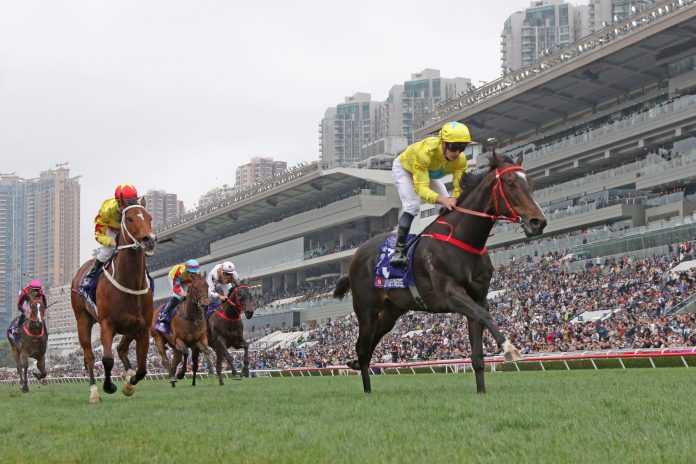 Lucky Sweynesse lands the G1 Queen’s Silver Jubilee Cup (1400m).