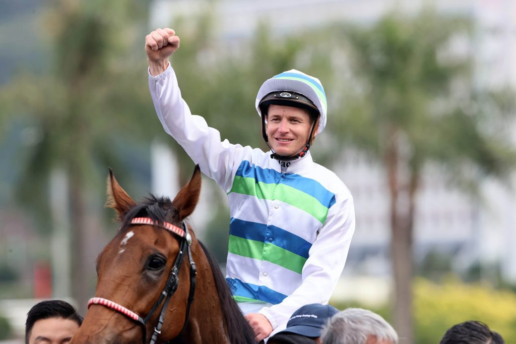 James McDonald has 20 wins in Hong Kong this season.