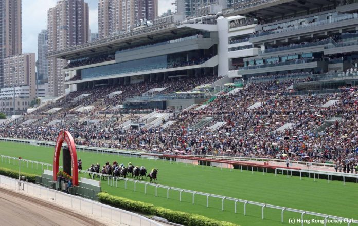 Sha Tin Racing Action.