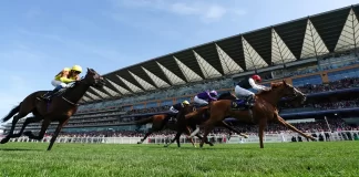 Kyprios and Ryan Moore pull clear to win the 2022 Ascot Gold Cup (David Davies/PA)