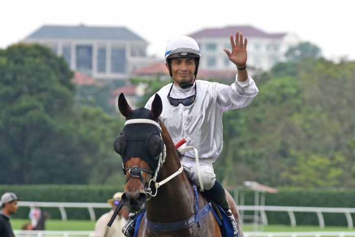 Popular jockey Shafiq made his mark at Selangor with a five-timer.